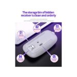 GUEETON LED 2.4G Rechargeable Wireless Mouse Bluetooth 2 Modes
