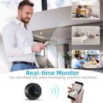 Hidden Security Mini CCTV - Small NightVision Indoor HD Sp'y Camera