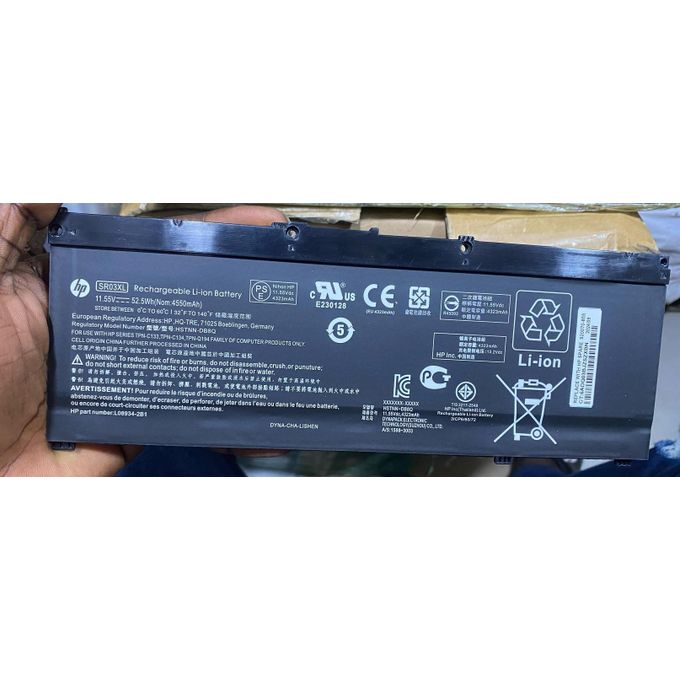 Hp Omen pavilion envy X360 15 17 SR03XL SR04xl Laptop Battery