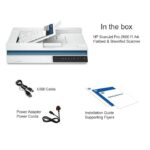 Hp Scanjet Pro 2600 F1 Professional Scanner With Automatic 2 Side Scanning And Adf