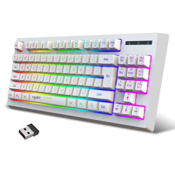 Hxsj L100 Wireless Gaming Keyboard With RGB Backlight