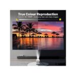 HY300Pro Mini Projector With Bluetooth, 4K 1080P, 16gb ROM,supports HDMI