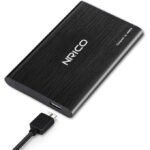 Inrico NRICO Ultra Slim 500GB Portable External Hard Drive USB3.0 HDD Storage Compatible for PC, Desktop, Laptop,Mac,PS4, Xbox one (Black, 500, GB)