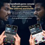 J36 Ultra Handheld Gaming Console 5000mah Endurance 3.5 Inch Video Portable Game Player 20000+ Simulator Classic Games,64G TF Card 5g Wifi