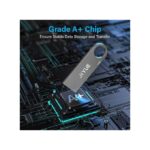 JIYUE Flash Drive 256GB Metal OTG Micro USB Type-C