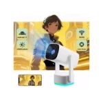 K2 Rechargeable Projector 4k Android 11.0 Built-in Battery Bluetooth Speaker WIFI Auto Focus Keystone Screen Cast Free-Style for Outdoor Movie