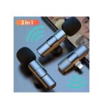 K9 K9 double wireless microphone for iPhone and type C devices