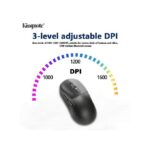 Kingnote 2.4G Rechargeable Wireless Mouse Bluetooth 2 Modes