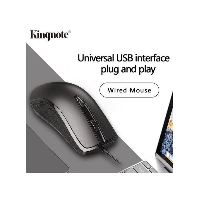 Kingnote Wired Mouse Business Travel Necessary 3-speed DPI Adjustable