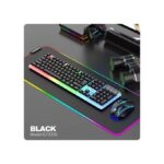 LIMEIDE GTX350 Wired Keyboard & Mouse Set - 104 Keys, RGB Lighting, Ergonomic Design