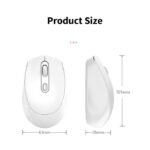 M107 2.4G Wireless Mouse Ergonomic Office Mouse With 3-gear