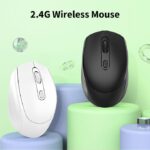 M107 2.4G Wireless Mouse Ergonomic Office Mouse With 3-gear