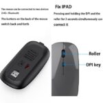 MIDIA 10inch BT Rechargeable Mini Keyboard Mouse Combo (2.4G/Bluetooth5.0/3.0)