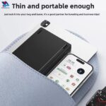 Mini Foldable Wireless Keyboard Slim Portable Bluetooth5.0 Keyboard Rechargeable Folding Keyboard for IOS Windows Androids