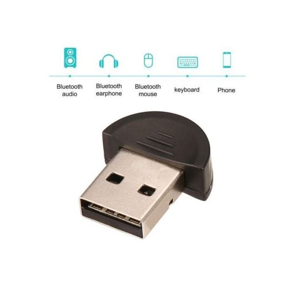 Mini Wireless Bluetooth USB 2.0 Adapter Dongle For Pc Mouse / Keyboard