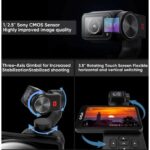 Ordro M5 Action Camera 4k Handheld Pocket Digital Camcorder 3-axis Gimbal Stabilization IR Night Vision Vlog Videos Camara