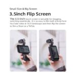 Ordro M5 WiFi 5K 3-axis Gimbal Anti-shake Digital Video Ai Face Tracking Vlog Night Vision Camcorder Palmcorder Flipped Screen Osmo CMOS Pocket Camera
