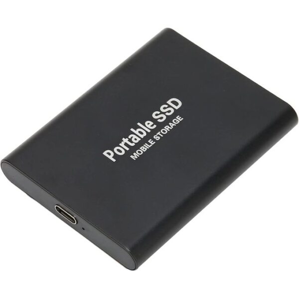 Original Complete 1TB High Speed External SSD Hard Drive 1TB Portable Drive Slim External Hard Drive High Speed Type C USB 3.1- Compatible With PC, Laptop And Mac