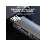 Otg 6 in 1 Card Reader Type-C Micro USB Portable SD Memory For Type-C, Android Phone Or PC - Flash Drive High-Speed 5Gbps Data Transfer, Type-C & Micro USB Interfaces - SD, TF,...