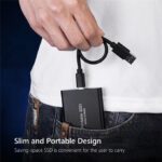 Portable 4TB SSD Mobile Storage (Black)