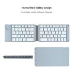 Portable Mini Foldable Wireless Bluetooth Keyboard - White