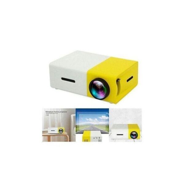 Portable Projector Mini LED Projectors Full 3D HD 1080P HDMI USb