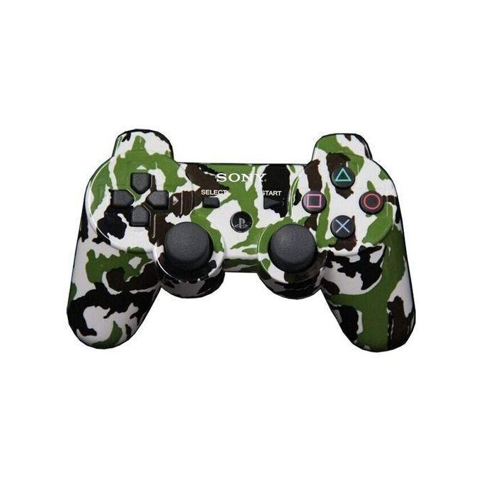 PS3 Wireless Controller Pad - DualShock 3--GREENMIXED COLOR