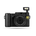 R2 2.7K Vlog Camera 4X Zoom Digital Camera - Black