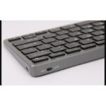 Rechargeable Portable Slim Keyboard, Dual Mode Wireless Keyboard, Wireless Keyboard for All PC, LAPTOP, DESKTOP - Light, Silent, Bluetooth Keyboard, 90 Hours Battery Life,...