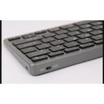 Rechargeable Portable Slim Keyboard, Dual Mode Wireless Keyboard, Wireless Keyboard for All PC, LAPTOP, DESKTOP - Light, Silent, Bluetooth Keyboard, 90 Hours Battery Life,...