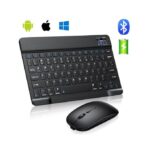 Rechargeable Wireless Bluetooth Keyboard And Mouse Combo For Phones Tablets Laptops PC Etc
