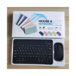 Rechargeable Wireless Bluetooth Keyboard And Mouse Combo For Phones Tablets Laptops PC Etc