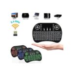 Rechargeable Wireless Keyboard Backlit Air Mouse Touch Pad For Android TV BOX PC