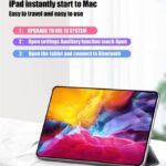 Rechargeable Wireless Mouse – 2.4GHz & Bluetooth 2-Mode, Silent Click, Ergonomic Compact Design, USB-C Charging, Plug & Play for PC / Laptop / Android / Tablet
