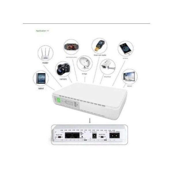 Router Power Bank 8800mAh Mini DC UPS For WIFI Router & CCTV