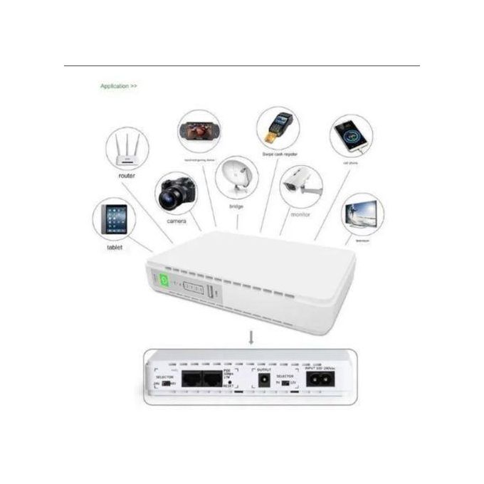 Router Power Bank 8800mAh Mini DC UPS For WIFI Router & CCTV