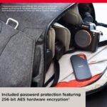 SanDisk Extreme PRO Portable SSD - Up To 2000MB/s - USB-C, USB 3.2 Gen 2x2, IP65 Water And Dust Resistance, Updated Firmware - External Solid State Drive