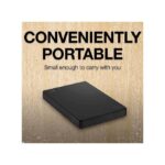 SEAGATE 1TB External Hard Drive – USB 3.0 High-Speed Portable Storage for PC, Laptop, Smart TV & Gaming Consoles