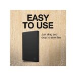 SEAGATE 1TB External Hard Drive – USB 3.0 High-Speed Portable Storage for PC, Laptop, Smart TV & Gaming Consoles