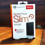 SEAGATE 500GB BackUp Plus Slim Portable Hard Drive