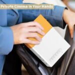 SIKITUT Mini Portable Projector Outdoor Home LED Cinema Video Projector Compatible with Android/Laptop/Phone/TV