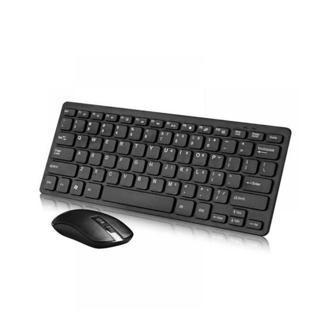 Slim Mini Bluetooth Wireless Keyboard With Mouse