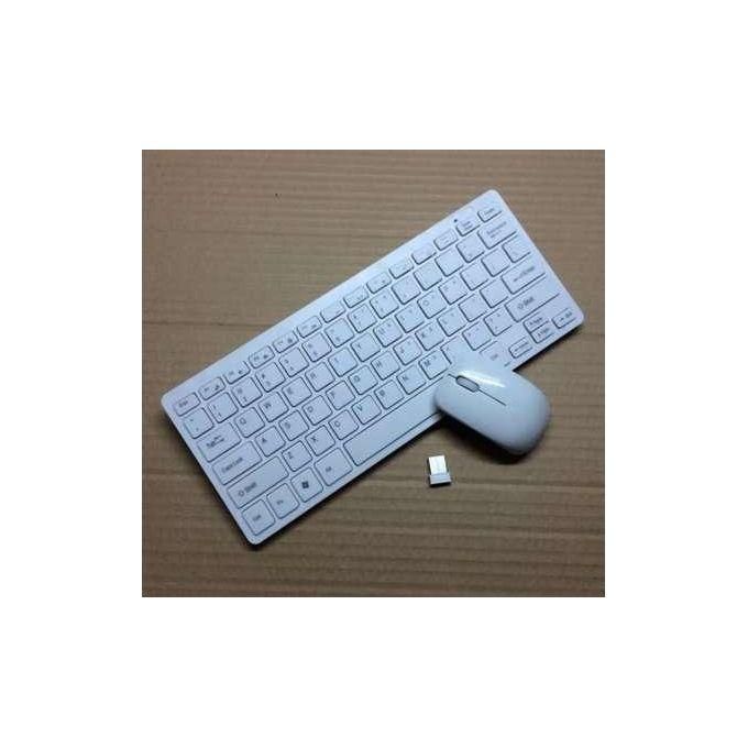 Slim Mini Bluetooth Wireless Keyboard With Mouse