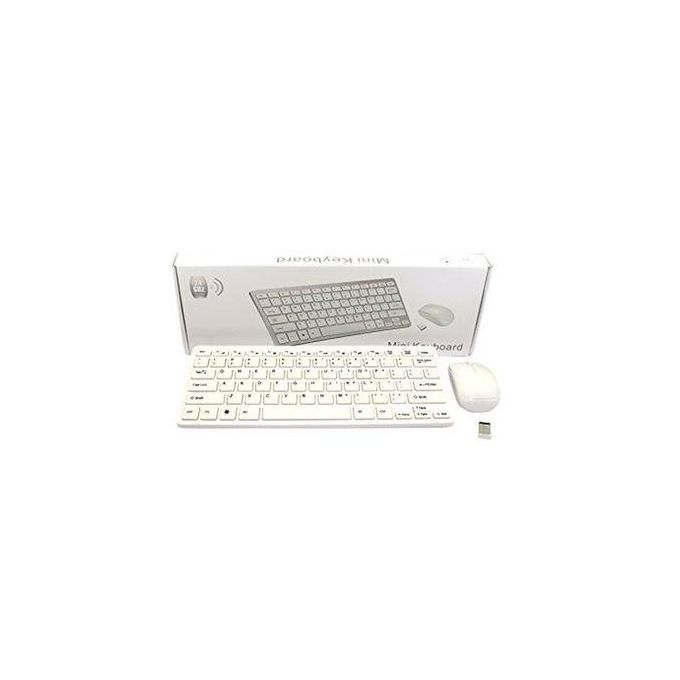 Slim Mini Bluetooth Wireless Keyboard With Mouse