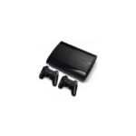 Sony Playstaion 3 PS3 Super Slim 500GB+ 20 Games PES 26, GTA V, Mortal Kombat, God of War, Car Race Etc With 2 Pads