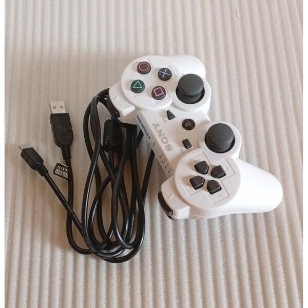 Sony PS3 WIRELESS GAME PAD + Free USB Cord - White