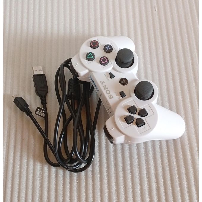 Sony PS3 WIRELESS GAME PAD + Free USB Cord - White