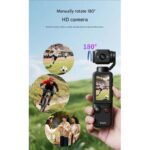 This portable 4K video recorder features a 180° rotating lens and is a pocket-sized vlog camera. It supports audio and video recording, boasts over 7 hours of battery life, and...