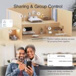 Tuya 16A Smart Socket WiFi UK Smart Plug 3pin Adapter Home Alexà Voice Control Energy Monitoring Function Power Outlet Set