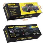 Twolf Light-UP Four-in-One Gaming Combo Kit with Gaming Keyboard, Gaming Mouse, Mouse Pad, and Gaming Headphones